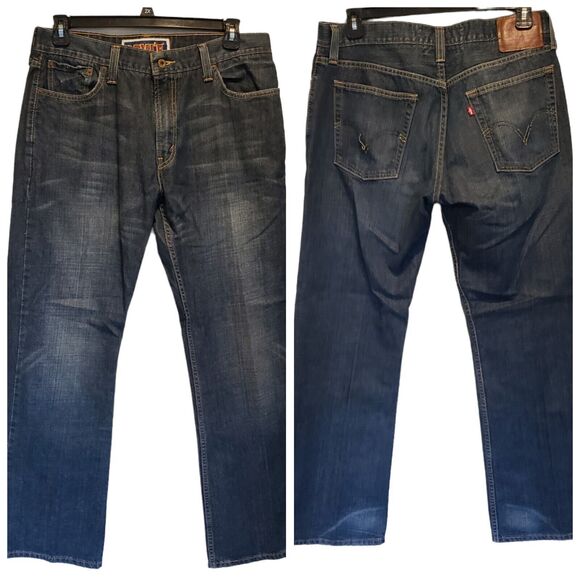 Vintage LEVIS Jeans Low Boot Cut 527 W36 L32 - Picture 1 of 9